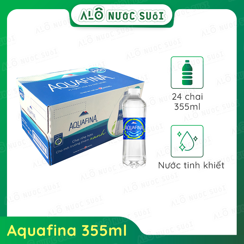 Aquafina 355ml (24 Chai)