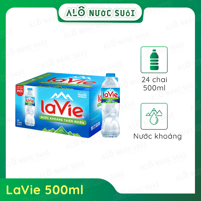 LaVie 500ml (24 Chai)