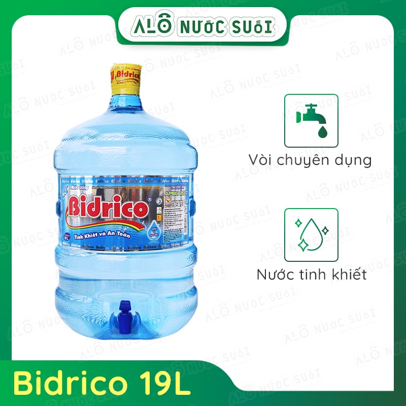 Bidrico 19L (bình vòi)