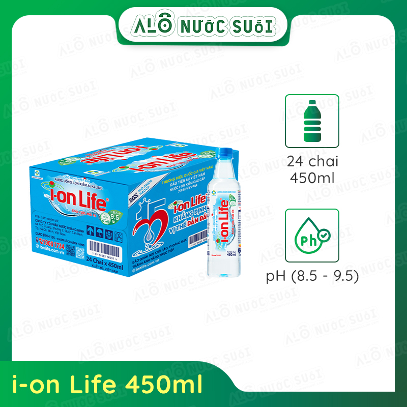 i-on Life 450ml (24 Chai)