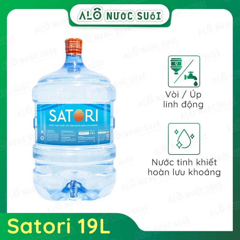 Satori 19L (bình vòi)