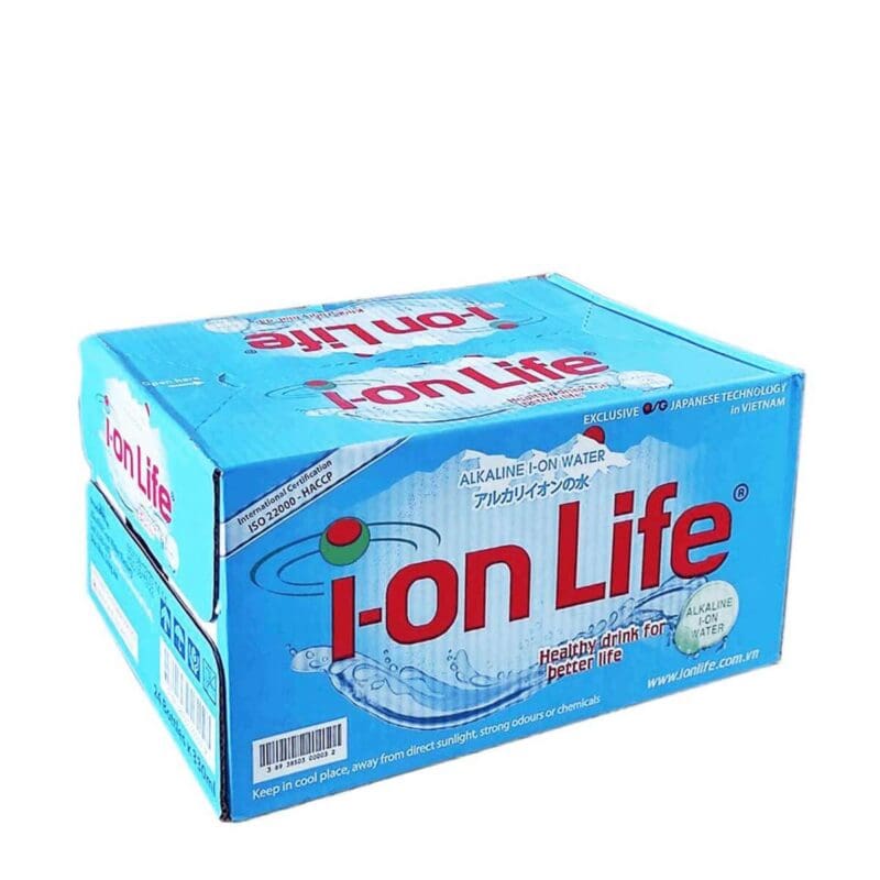 i-on Life 330ml (24 Chai) 4 thung 24 chai nuoc uong i on kiem akaline i on life 330ml 1 070223