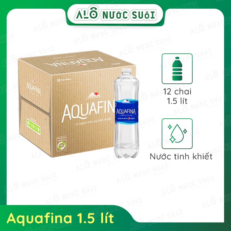 Aquafina 1.5L (12 Chai)