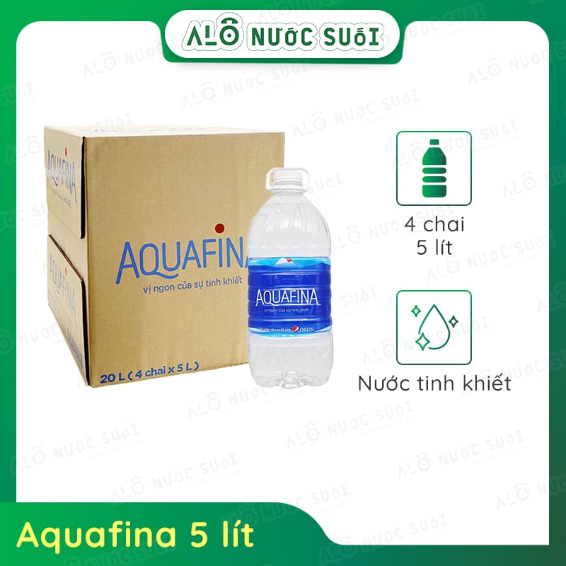 Aquafina 5L (4 Chai)