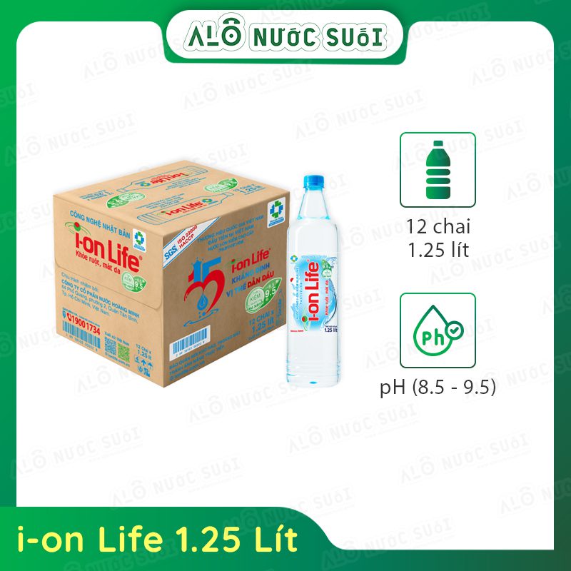 i-on Life 1.25L (12 Chai)