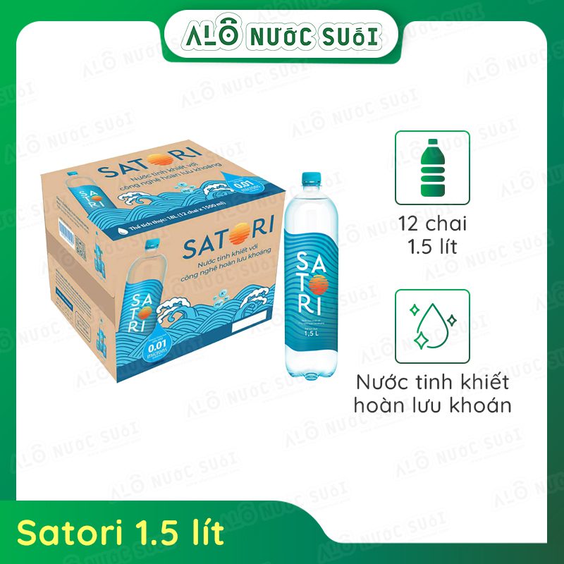 Satori 1.5L (12 Chai)