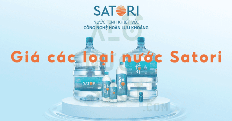gia cac loai nuoc satori