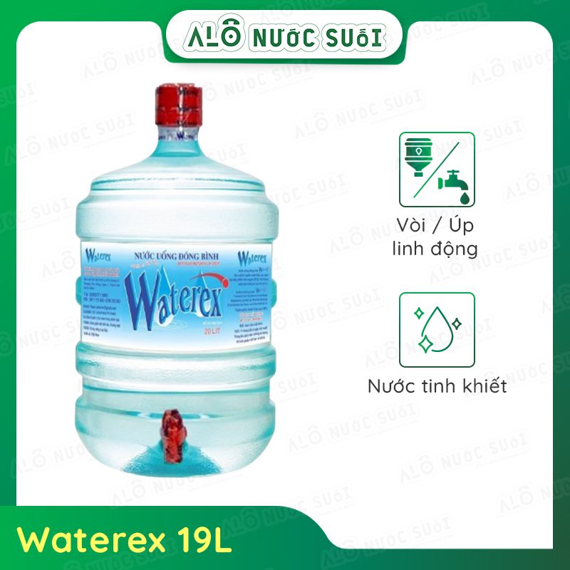 Waterex 19L (bình vòi)