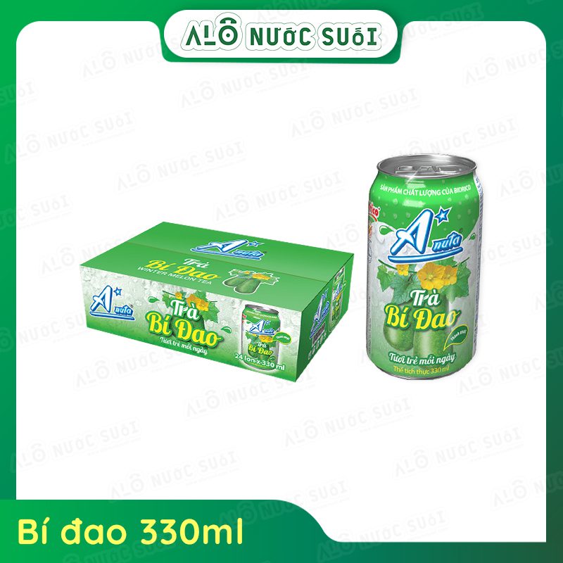 Trà bí đao Anuta 330ml (24 lon)