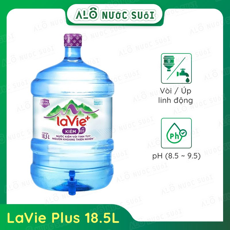 LaVie Plus 18.5L (bình vòi)
